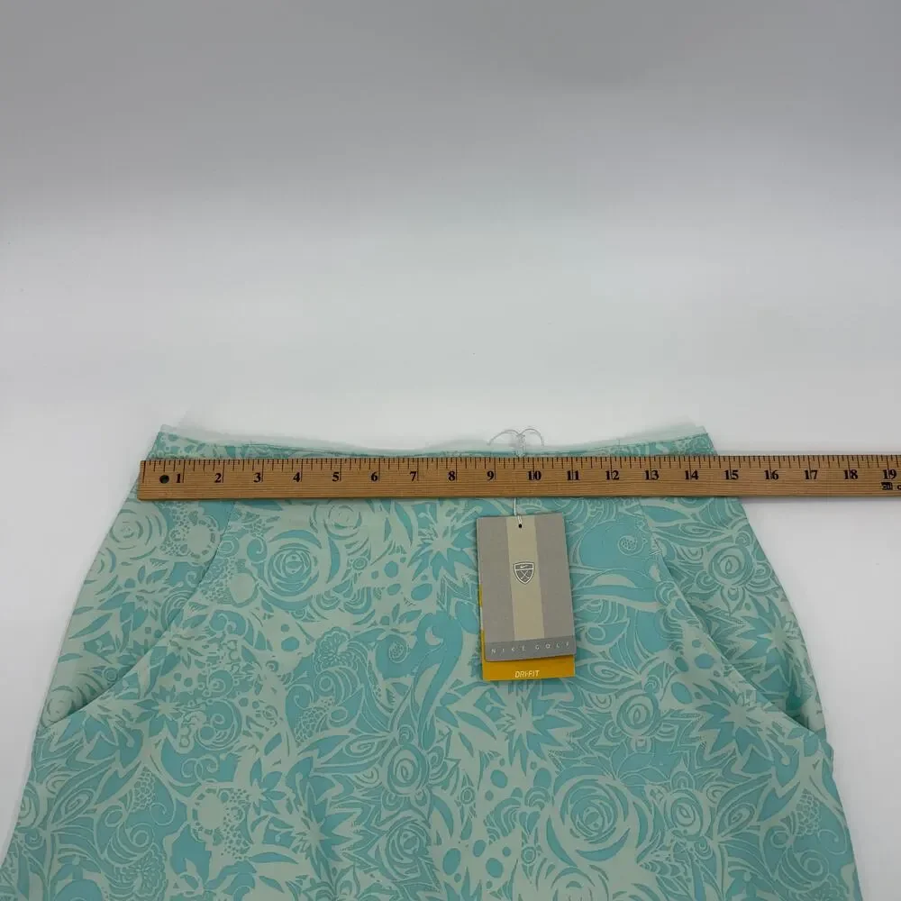 New NIKE Womens Dri Fit Golf Skirt Size Small Pastel Floral Mini
